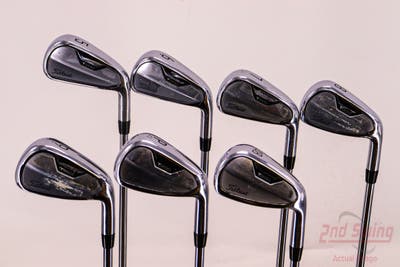 Titleist 2021 T200 Iron Set 5-PW AW True Temper AMT Red S300 Steel Stiff Right Handed 38.5in