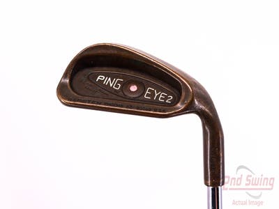 Ping Eye 2 Beryllium Copper Single Iron 8 Iron Stock Steel Shaft Steel Regular Right Handed Red dot 36.75in