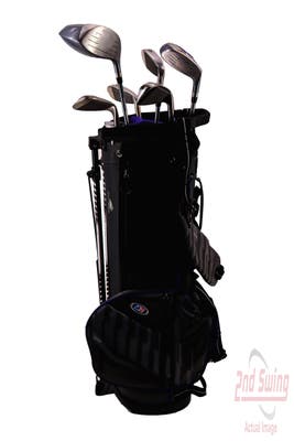 US Kids Golf Ultralight 54 Inch Height Complete Golf Club Set Graphite Junior Regular Left Handed