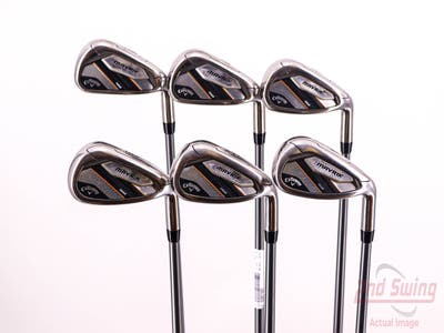 Callaway Mavrik Max Iron Set 6-PW AW Project X Catalyst 55 Graphite Regular Right Handed 38.5in