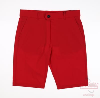 New Mens Greyson Golf Shorts 30 Lupine Red MSRP $115