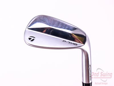 TaylorMade P7MB Single Iron Pitching Wedge PW LA Golf A Series Mid 85 Graphite Stiff Right Handed 35.75in