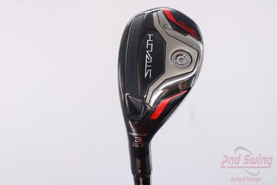 TaylorMade Stealth 2 Plus Rescue Hybrid 3 Hybrid 19.5° PX HZRDUS Smoke Red RDX 80 Graphite Stiff Left Handed 40.25in