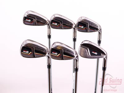 TaylorMade M6 Iron Set 6-PW AW FST KBS MAX 85 Steel Regular Right Handed 38.0in