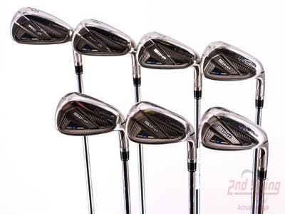 TaylorMade SIM2 MAX Iron Set 5-PW AW FST KBS MAX 85 MT Steel Regular Right Handed 38.5in