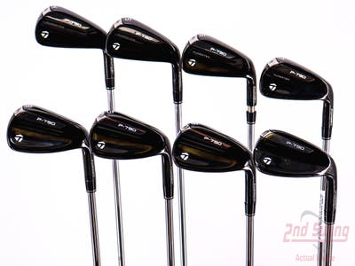 TaylorMade P790 Phantom Black Iron Set 4-PW SW True Temper AMT Red R300 Steel Regular Right Handed 40.0in