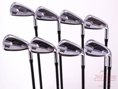 PXG 0211 DC Iron Set 4-PW AW Mitsubishi MMT 80 Graphite Stiff Right Handed 38.5in