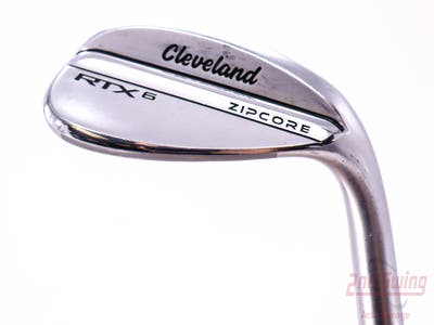 Cleveland RTX 6 ZipCore Tour Satin Wedge Lob LW 58° 10 Deg Bounce Mid Project X LZ 6.5 Steel X-Stiff Right Handed 35.5in