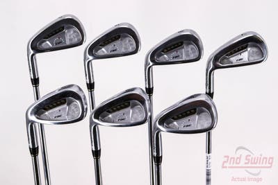 TaylorMade Rac LT Iron Set 4-PW Rifle Flighted 6.0 Steel Stiff Left Handed 38.5in