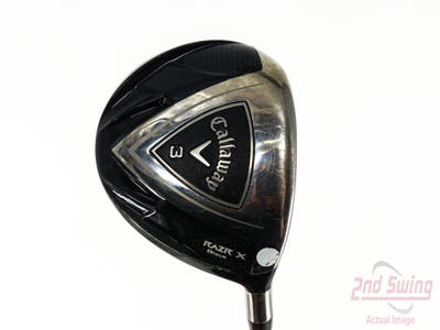 Callaway Razr X Black Fairway Wood 3 Wood 3W ProLaunch AXIS Red Graphite Regular Right Handed 43.0in