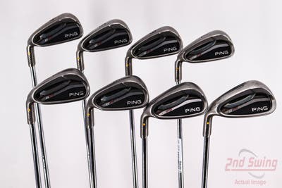 Ping G25 Iron Set 4-PW GW Ping CFS Steel Stiff Left Handed Yellow Dot 38.5in