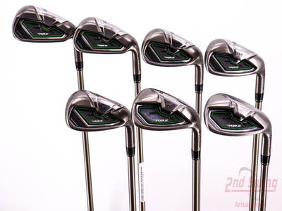 TaylorMade RocketBallz Iron Set 6-PW AW SW TM RBZ Graphite 65 Graphite Ladies Right Handed 36.75in