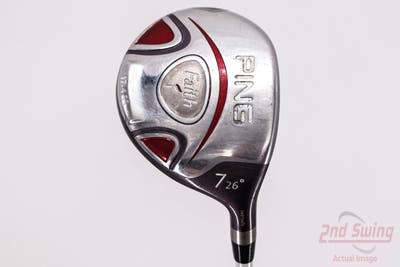 Ping Faith Fairway Wood 7 Wood 7W 26° Ping ULT 200 Ladies Graphite Ladies Right Handed 41.25in