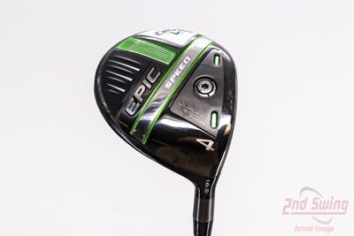 Callaway EPIC Speed Fairway Wood 4 Wood 4W 16.5° Mitsubishi MMT 70 Graphite Stiff Right Handed 43.25in