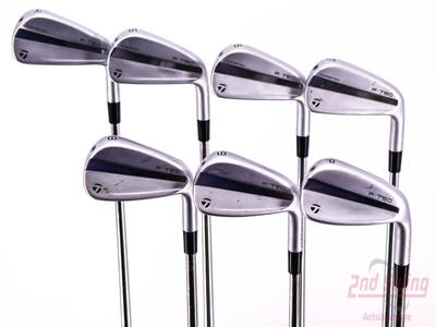 TaylorMade 2023 P790 Iron Set 4-PW Project X 6.0 Steel Stiff Right Handed 38.5in
