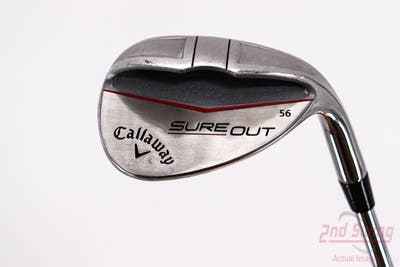 Callaway Sure Out Wedge Sand SW 56° FST KBS Wedge Steel Wedge Flex Right Handed 34.75in