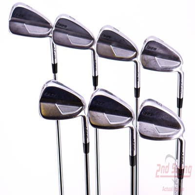 Ping i525 Iron Set 4-PW Project X Rifle 6.0 Steel Stiff Right Handed Black Dot 39.25in