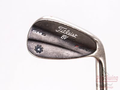 Titleist Vokey SM6 Steel Grey Wedge Pitching Wedge PW 46° 8 Deg Bounce F Grind Dynamic Gold AMT X100 Steel X-Stiff Right Handed 35.5in