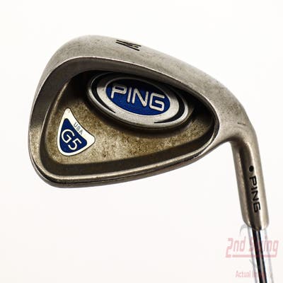 Ping G5 Single Iron Pitching Wedge PW Ping CS Lite Steel Regular Right Handed Black Dot 35.75in