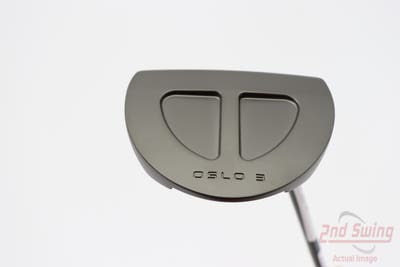Ping PLD Milled Plus Oslo 3 Gun Putter Slight Arc Graphite Right Handed Red dot 34.0in