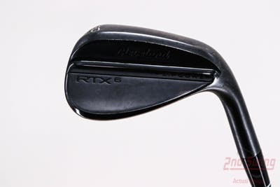 Cleveland RTX 6 ZipCore Black Satin Wedge Gap GW 50° 10 Deg Bounce Cleveland ROTEX Wedge Graphite Wedge Flex Right Handed 35.5in