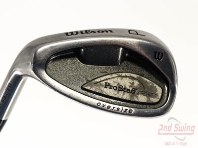 Wilson Staff Pro Staff OS Single Iron Pitching Wedge PW Stock Graphite Shaft Graphite Regular Left Handed 35.5in