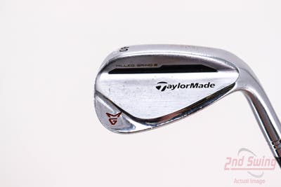 TaylorMade Milled Grind 2 Chrome Wedge Lob LW 60° 10 Deg Bounce SB True Temper Dynamic Gold S200 Steel Stiff Right Handed 35.0in