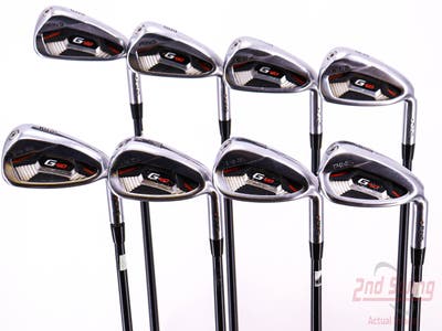 Ping G410 Iron Set 5-PW GW SW ALTA CB Red Graphite Senior Right Handed Red dot 38.25in