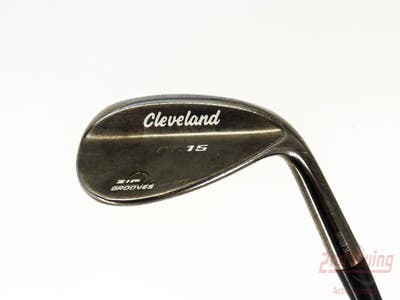 Cleveland CG15 Black Pearl Wedge Gap GW 52° 10 Deg Bounce Stock Steel Shaft Steel Stiff Right Handed 35.75in