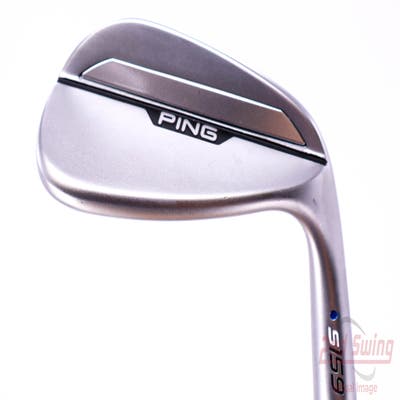 Ping s159 Chrome Wedge Pitching Wedge PW 46° 12 Deg Bounce S Grind KBS Tour 130 Steel X-Stiff Right Handed Blue Dot 36.75in