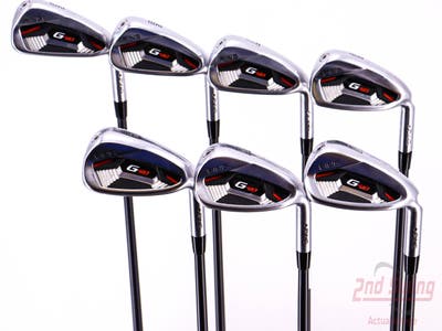 Ping G410 Iron Set 5-PW AW ALTA CB Red Graphite Senior Right Handed Black Dot 38.5in