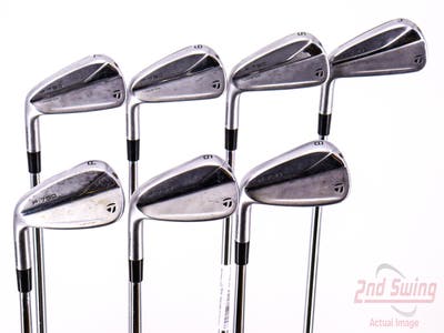 TaylorMade 2021 P790 Iron Set 4-PW True Temper Dynamic Gold 105 Steel Stiff Left Handed 38.25in