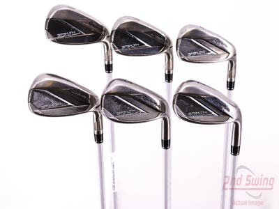 TaylorMade Stealth Iron Set 8-PW AW SW LW Aldila NV Ladies 45 Graphite Ladies Right Handed 35.5in