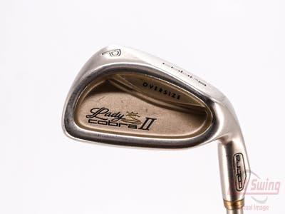 Cobra Lady II Oversize Single Iron Pitching Wedge PW Stock Graphite Shaft Graphite Ladies Right Handed 35.5in