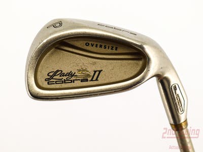 Cobra Lady II Oversize Single Iron Pitching Wedge PW Stock Graphite Shaft Graphite Ladies Right Handed 35.25in