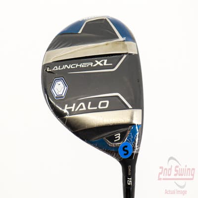 Mint Cleveland Launcher XL Halo Fairway Wood 3 Wood 3W 15° Project X Cypher 55 Graphite Stiff Right Handed 43.75in