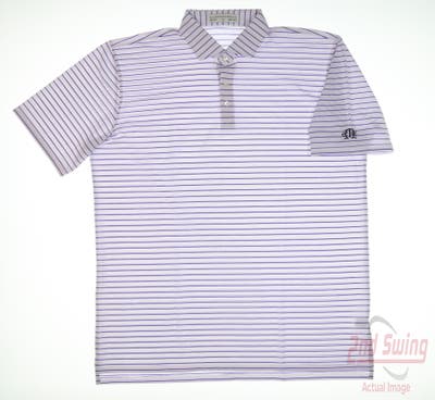 New W/ Logo Mens Holderness and Bourne Polo XX-Large XXL White MSRP $90