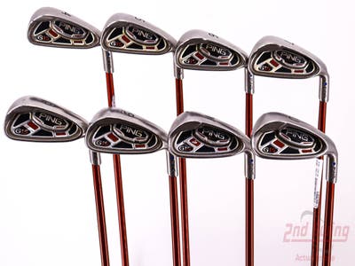 Ping G15 Iron Set 4-PW AW Ping TFC 149I Graphite Ladies Right Handed Blue Dot 37.5in