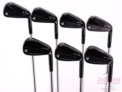 TaylorMade 2023 P770 Black Iron Set 4-PW FST KBS Tour C-Taper Lite 110 Steel Stiff Right Handed 37.75in