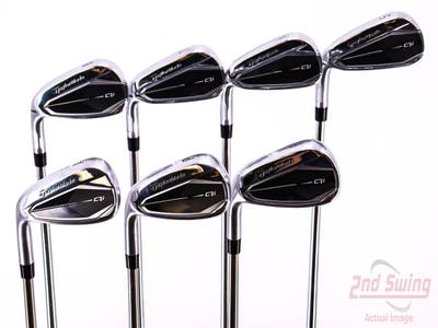 Mint TaylorMade Qi Iron Set 5-PW AW FST KBS Tour Lite Steel Regular Left Handed 39.0in