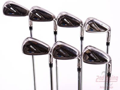 TaylorMade SIM2 MAX Iron Set 4-PW FST KBS MAX 85 MT Graphite Stiff Right Handed 39.0in