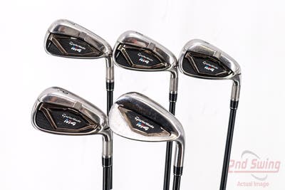 TaylorMade M4 Iron Set 7-PW SW Fujikura ATMOS 5 Red Graphite Senior Right Handed 37.5in