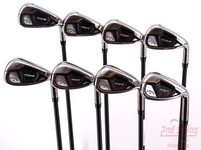 Callaway Rogue ST Max OS Lite Iron Set 5-PW AW SW Project X Cypher 40 Graphite Ladies Right Handed 37.5in