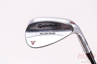 TaylorMade Milled Grind Satin Chrome Wedge Lob LW 60° 10 Deg Bounce Kuro Kage Graphite Wedge Flex Right Handed 35.0in