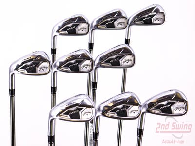 Callaway Apex 19 Iron Set 4-PW AW Project X Catalyst 60 Graphite Regular Left Handed 38.0in