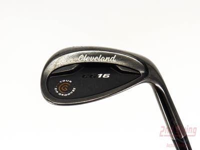 Cleveland CG16 Chrome Zip Groove Wedge Lob LW 58° 12 Deg Bounce Cleveland Traction Wedge Steel Wedge Flex Right Handed 35.75in