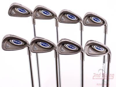 Ping i5 Iron Set 4-PW SW True Temper Dynamic Gold S300 Steel Stiff Right Handed Black Dot 38.25in