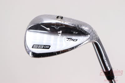Mint Mizuno T20 Satin Chrome Wedge Lob LW 58° 8 Deg Bounce Dynamic Gold Tour Issue S400 Steel Stiff Right Handed 35.5in