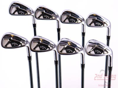 Callaway Apex 21 Iron Set 4-PW AW UST Mamiya Recoil 75 Dart Graphite Regular Right Handed 38.0in