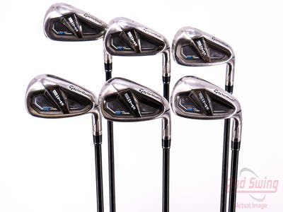 TaylorMade SIM2 MAX OS Iron Set 6-PW AW Accra I Series Graphite Senior Right Handed 38.0in